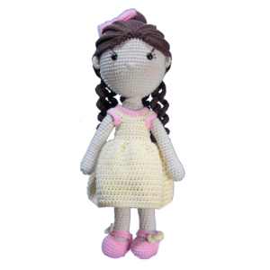 munyeca feliz tejemanejealbacete.com  300x300 - Amigurumi muñeca (Greta Wings)